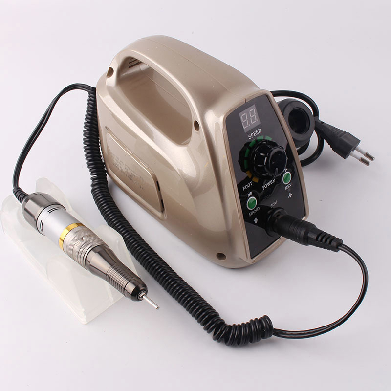Ensemble de machine de polissage de broyeur à ongles rechargeable sans fil