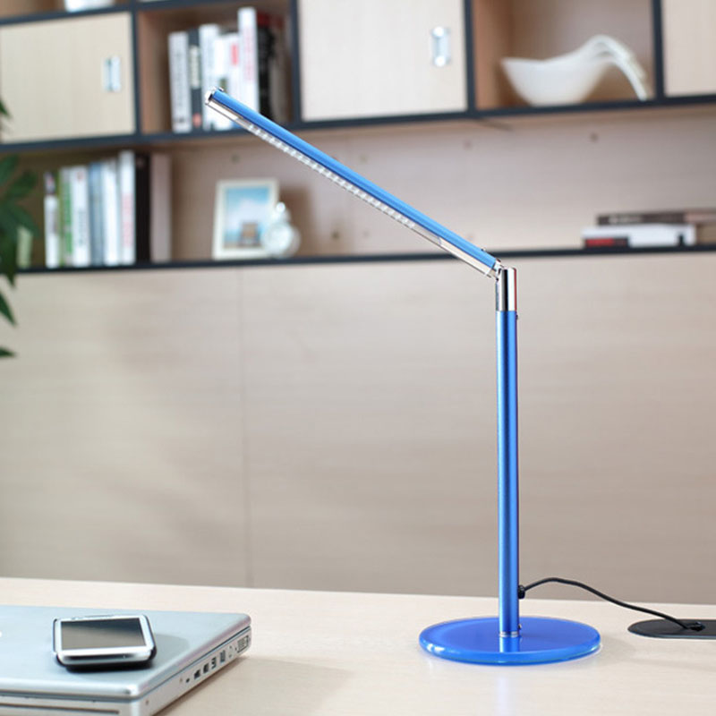 Lampe de table LED pliante en métal créatif