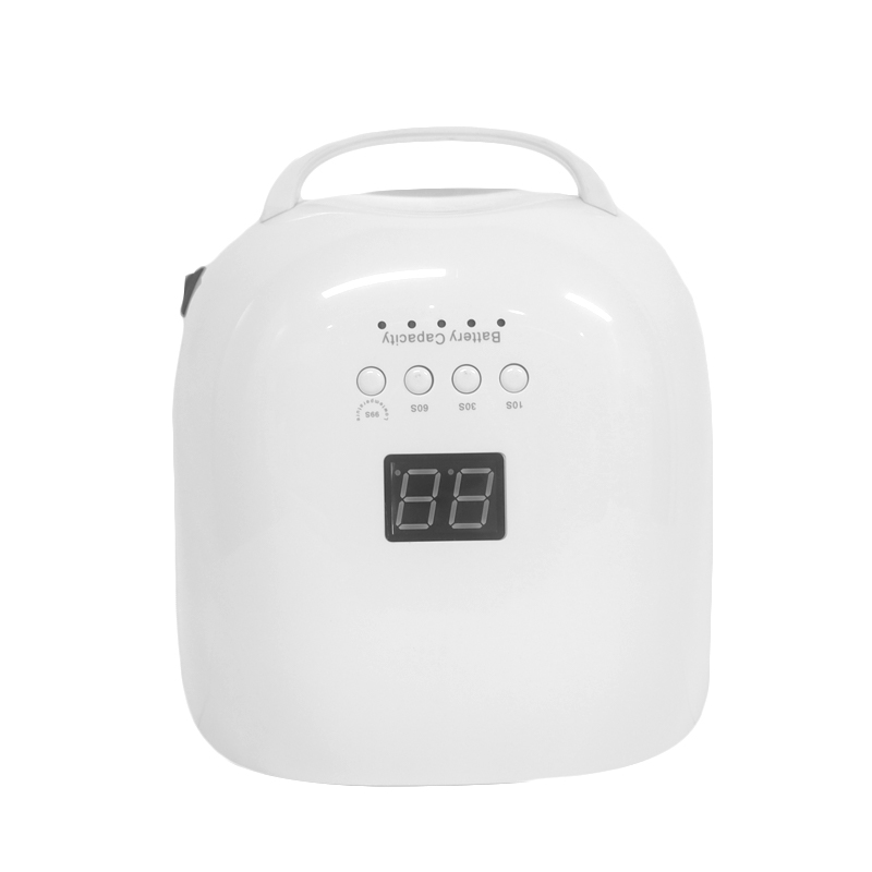 Lampe à ongles LED extra-large avec plaque inférieure amovible