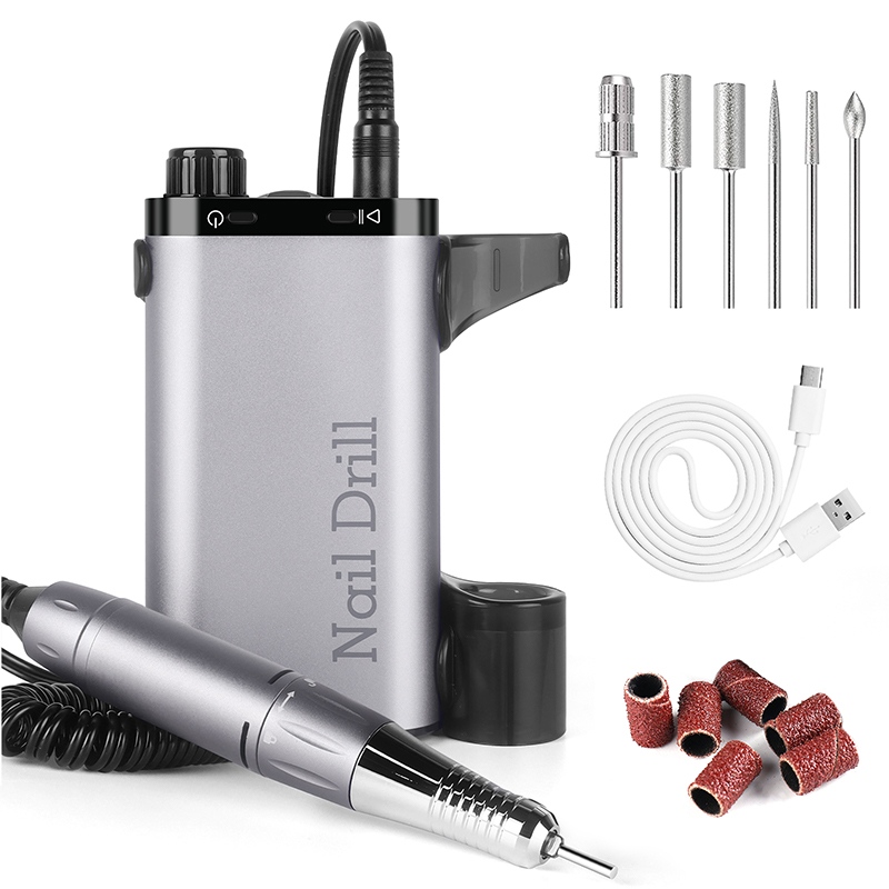 Stylo lime à ongles rechargeable portable