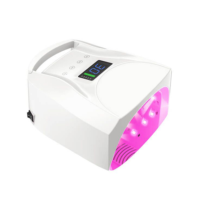 Lampe sèche-ongles rechargeable, lampe à ongles Led Vs Uv 96w charmante