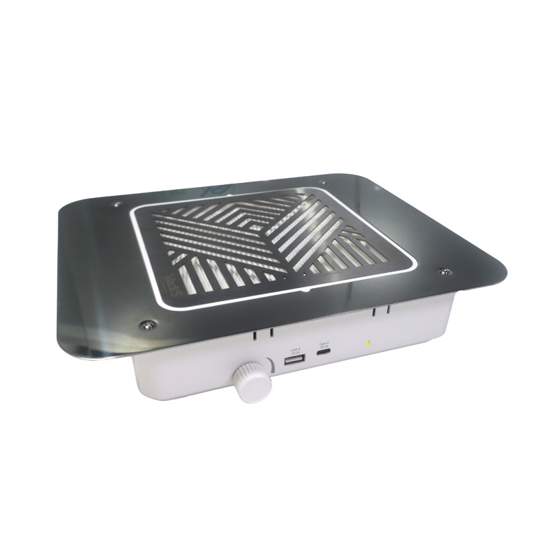 Collecteur de poussière d'ongles silencieux