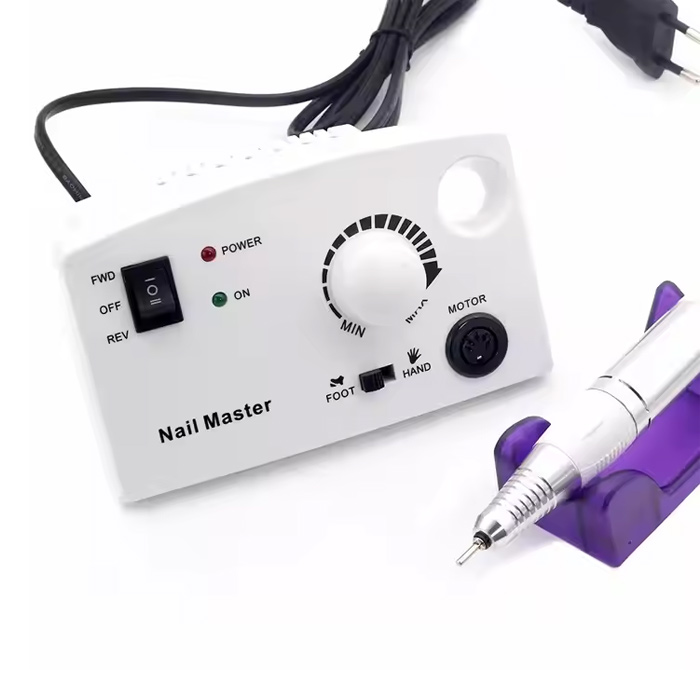 Lime à ongles électrique de bureau blanche